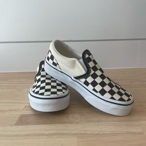 VANS Kids Checkered Slip-On - Size Kids 11